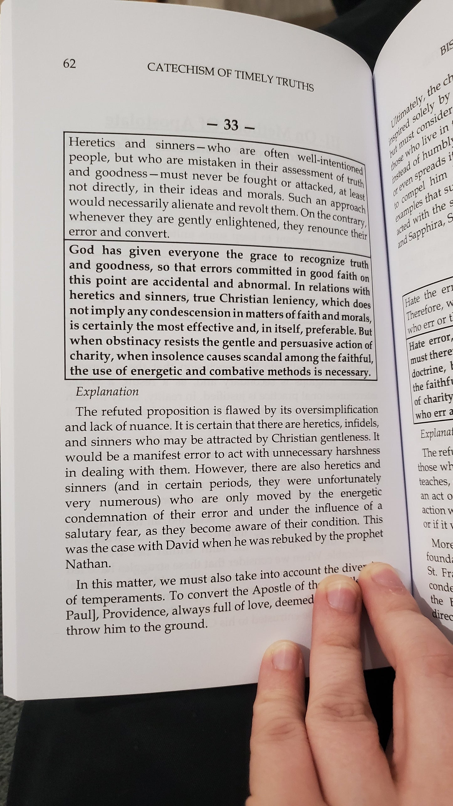 Catechism of Timely Truths Opposed to Contemporary Errors