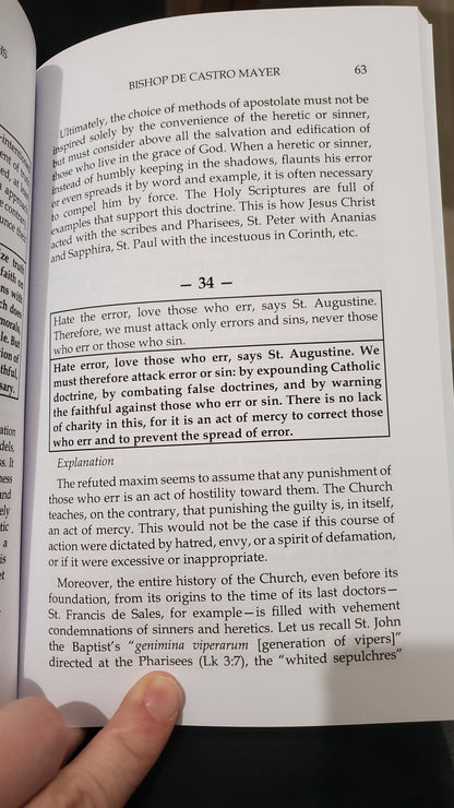 Catechism of Timely Truths Opposed to Contemporary Errors