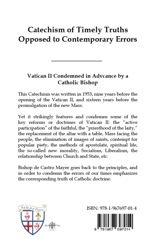Catechism of Timely Truths Opposed to Contemporary Errors