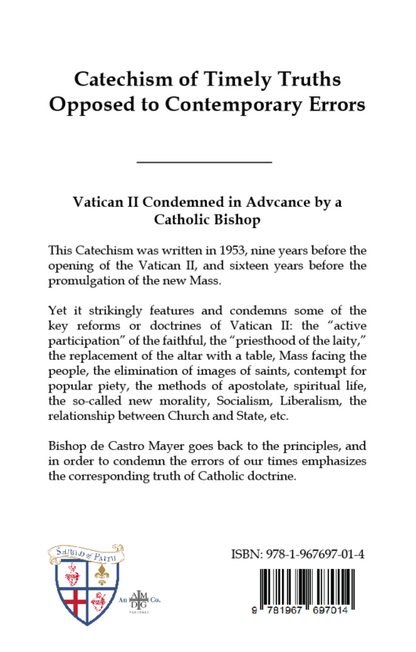 Catechism of Timely Truths Opposed to Contemporary Errors