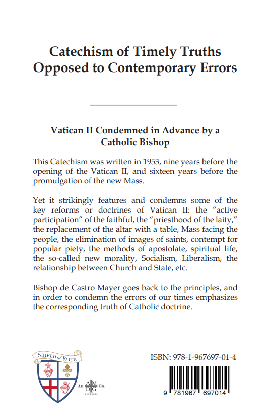Catechism of Timely Truths Opposed to Contemporary Errors
